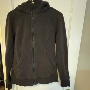Lululemon scooba hoodie size 6 black